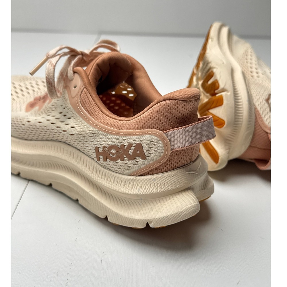 Hoka Kawana 2 Women 8B Running Shoes Vanilla Rose Gold 1147913 VSN Sneaker - Picture 9 of 13